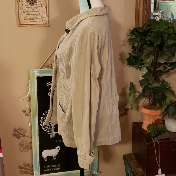 Studio Works Corduroy Jacket Size Large - Picture 3 of 5